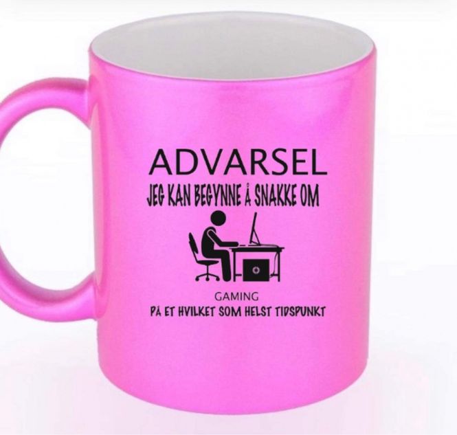 Hovedbilde ADVARSEL GAMING KOPP